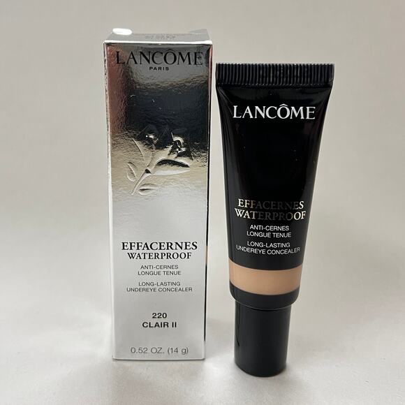 Lancome Effacernes Waterproof Long Lasting Undereye Concealer 0.52 oz 220 Clair - Picture 3 of 6